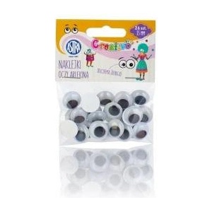 Astra Adhesive eyes 15 mm Harlequin Eyes ASTRA