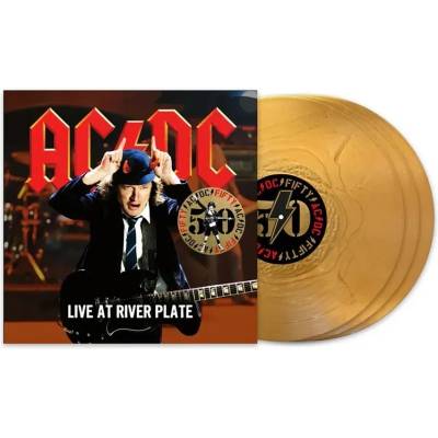 Sony Music AC/DC: Live At River Plate (50th Anniversary Coloured Gold Vinyl) - 3Vinyl (LP) (076304)