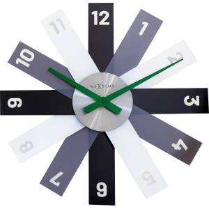 NeXtime Стенен часовник Plexi разноцветен (3285ZW)