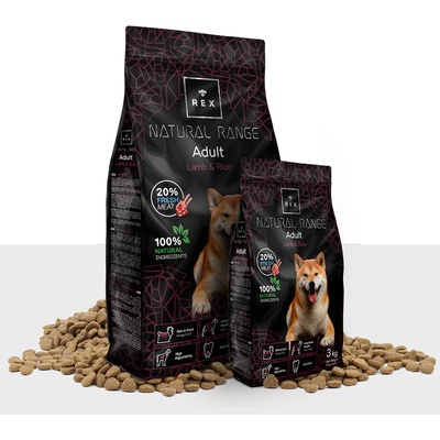 Rex Natural Range Adult Lamb & Rice 14 kg