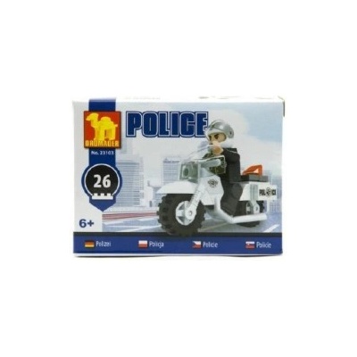 Dromader 23103 Polícia Motorka 26ks