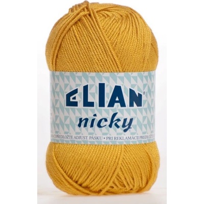 VSV Pletací příze Elian Nicky 6686 - žlutá