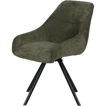 Carmen Трапезен стол marsala - маслено зелен (3532166)