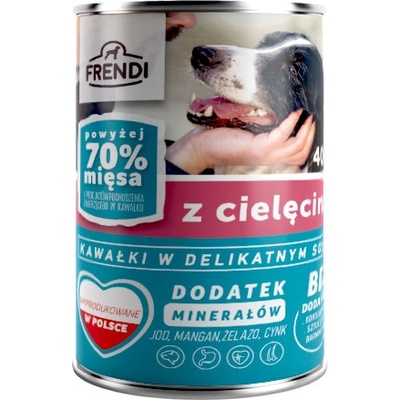 Frendi Adult kúsky v jemnej omáčke s teľacím 400 g
