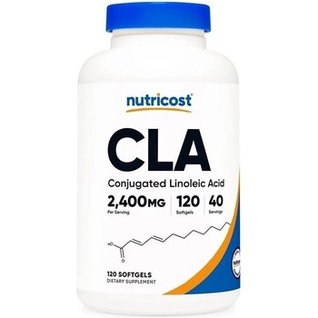 Nutricost CLA, 2400 mg, 120 софтгел капсули, Nutricost (67842 (083201) NC)