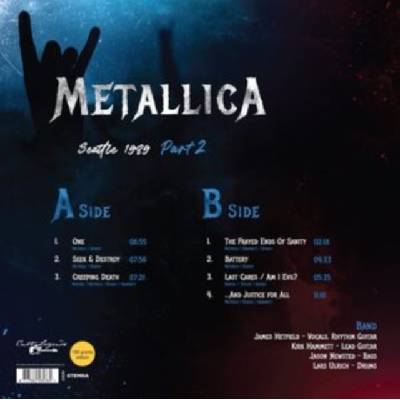 METALLICA - Seattle 1989 Part 2 LP
