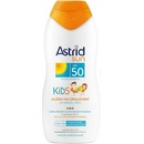 Prípravky na opaľovanie Astrid Sun Kids detské mlieko na opaľovanie Waterproof D-panthenol UVA+UVB SPF50 200 ml