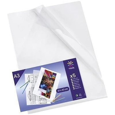 Viquel Euroobal L, A3, 200 micr., průhledný, VIQUEL ,balení 5 ks
