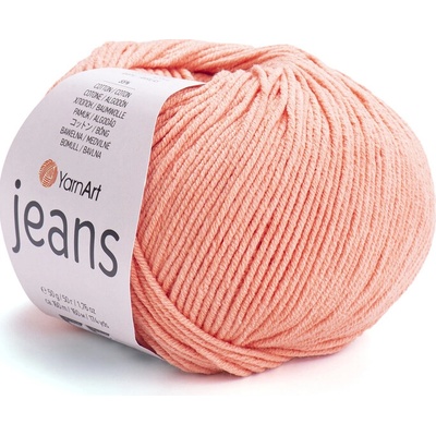 Yarn Art příze YarnArt Jeans 23 světlejší oranžová