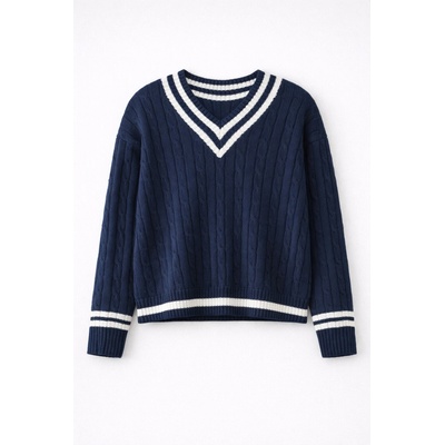 GAP Памучен пуловер с V-образно деколте GAP GAP | Sin | ЖЕНИ | XS