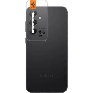 Spigen Протектор за Камерата на Samsung S24, Spigen EZ Fit Optik Pro Glas. tR 2бр. , Черен (AGL05962)
