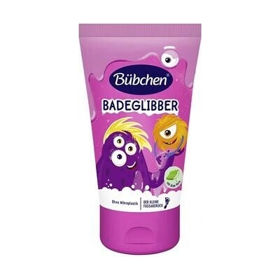 Bübchen Kids Bath Slime Pink farebný sliz do kúpeľa 3 y+ 130 ml