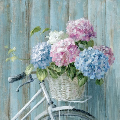 Kolo s hortenzií 50x50 1 deska