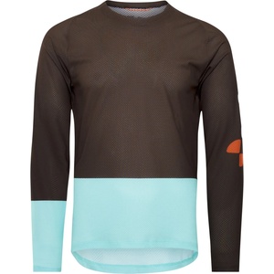 POC Мъжка фланелка с дълъг ръкав за колоездене POC Motion Air L/S Jersey Cycling jersey - Bronzite Brown / Lazurite Blue - размер XL (056-3686-0615)