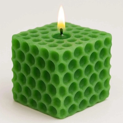 Svíčkománie3D Zajímavý patvar zelená 90 g
