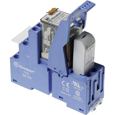 Finder 58.34.8.120.0060 reléový modul, 120 V/AC, 7 A, 4 prepínacie, Tray, 1 ks