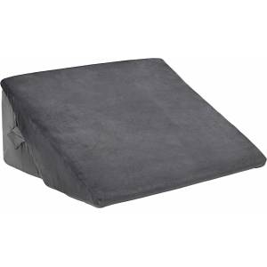 Pure Line Home Клиновидна мемори възглавница за легло Bed Position Memory, 55 x 55 x 26 см, сива