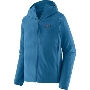 Patagonia Мъжко поларено яке Patagonia R1 Techface Hoody Softshell jacket - Aquatic Blue (003-3568-0114)
