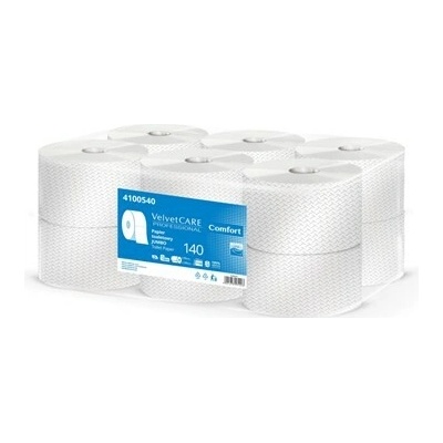 Toaletný papier 2-vrstvovýVELVET CARE Jumbo 2-vrstvový 12 ks