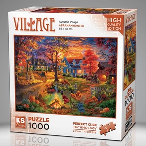 KS Games - Puzzle Hunter: Autumn Village - 1 000 piese