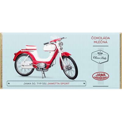 Choco Pola JAWA 50, typ 551 Jawetta Sport mléčná 100 g