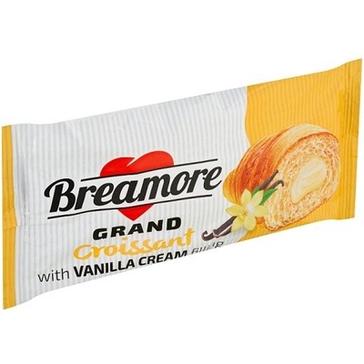 Breamore Croissant plnený náplňou s vanilkovou príchuťou 80 g