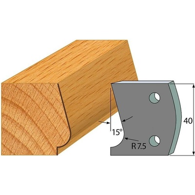 IGM Professional IGM Profil 038 - pár obmedzovačov 40x4mm SP F027-038
