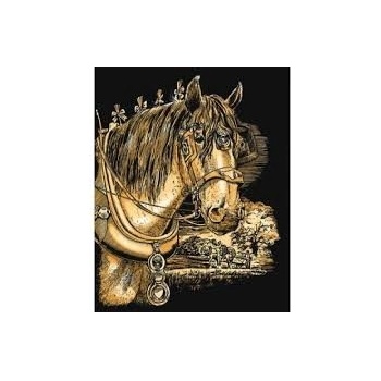 Image 1 of KSG Crafts KSG Craft - Златна гравюра на Кон