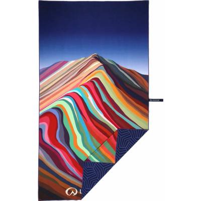 Lifeventure Recycled SoftFibre Trek Towel Rainbow 150 x 90 cm