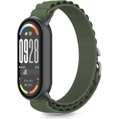Tech-Protect Каишка Tech-Protect Nylon Pro за Xiaomi Smart Band 8 / 9 / 10 / NFC - зелена (5906302331437)
