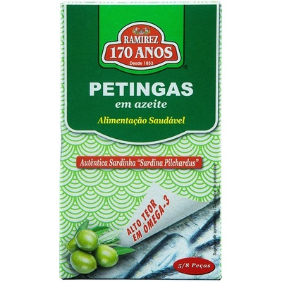 Ramirez Portugalské mini sardinky Petingas v olivovom oleji 90 g