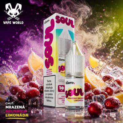 Klarro Soul Salts Mrazená Brusnicová Limonáda 10 ml 20 mg