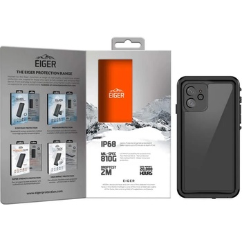 Eiger Avalanche Case - ударо и водоустойчив кейс за iPhone 11 (черен)