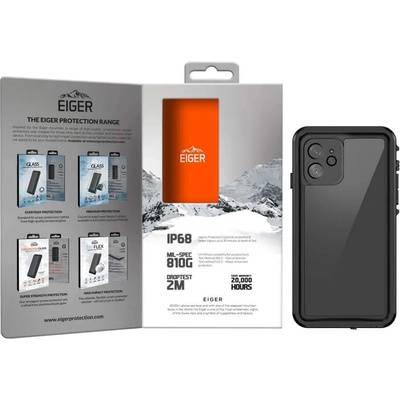 Eiger Avalanche Case - ударо и водоустойчив кейс за iPhone 11 (черен)