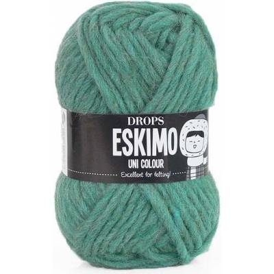 Příze DROPS Snow uni color 66 - zelený oceán