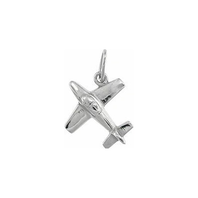 Infinitysilver Stříbrný přívěsek letadlo 441535