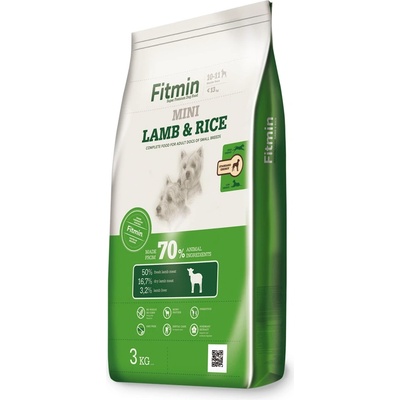 Fitmin Mini Lamb & Rice 3 kg