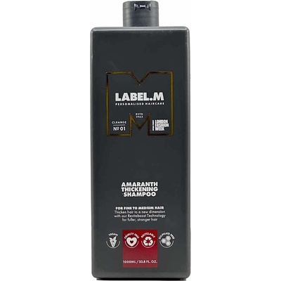label.m Amaranth Thickening Shampoo 1000 ml