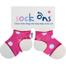 Sock Ons Classic Baby, Designer Pink Spots