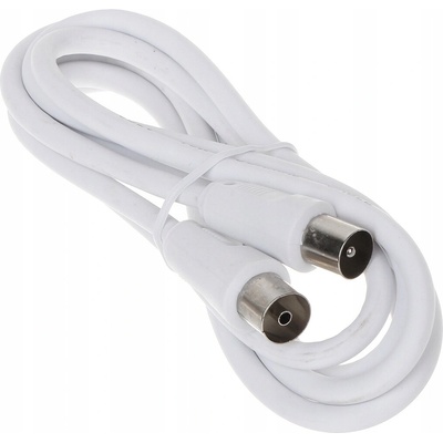 CABLETECH Kábel TV-VIDEO biely 1,5m HQ KPO2735F-1,5