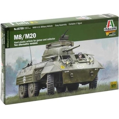 Italeri Wargames military 15759 M8 M20 1:56