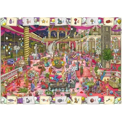Ravensburger Detektív bludiska Pierre 1000 dielov