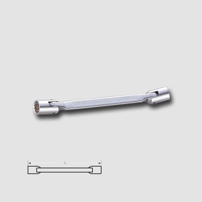 Honiton klíč nástrčný oboustranný 21x23mm 12-ti hranný lesklý HF2123E