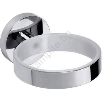 BEMETA Държач за сешоар OMEGA 8x5, 5 cm, сребрист (BD0400)