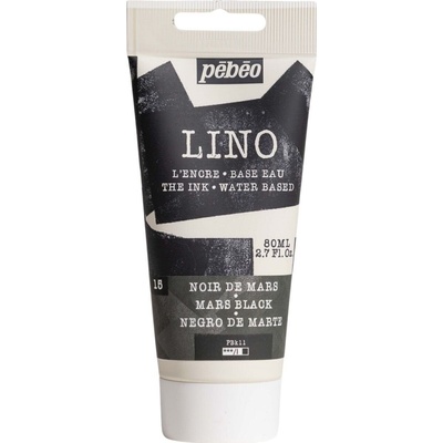 Pébéo Lino Paint Боя за линогравюра Mars Black 80 ml (141515)
