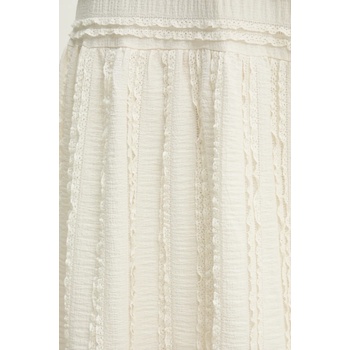 Answear Lab Пола Answear Lab в бежово дълга разкроена (8207.FKK)