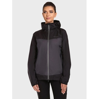 Kilpi Сиво и черно дамско спортно яке KILPI HURRICANE Kilpi | Cheren | ЖЕНИ | XS