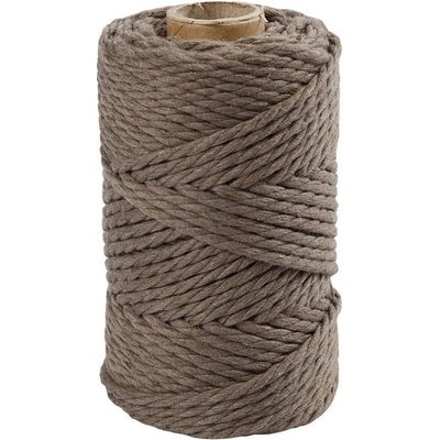 creativ company Macramé příze 4mmx55m světle hnědá