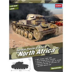 Academy Танк German Panzer II Ausf. F North Africa (13535)