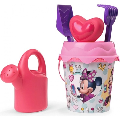 Smoby kyblíček Minnie střední s konvičkou a příslušenstvím 17 cm – Zboží Mobilmania